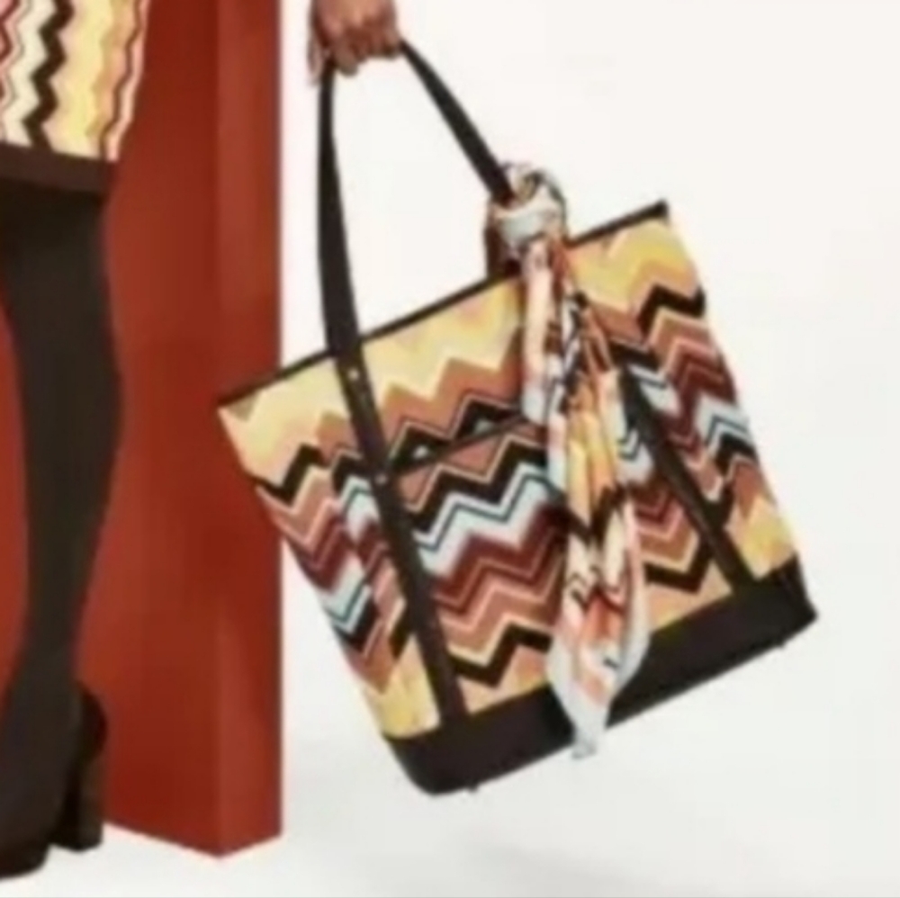 NWT Missoni for Target Zig Zag Large Tote Bag Handbag
